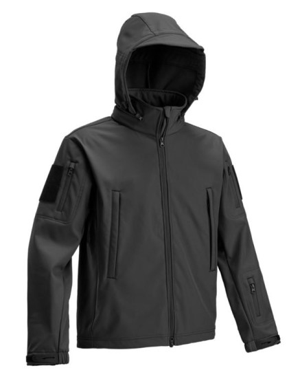 TACTICAL SOFTSHELL JACKET NERO