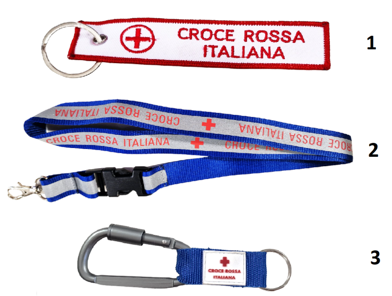 PORTACHIAVI CROCE ROSSA ITALIANA