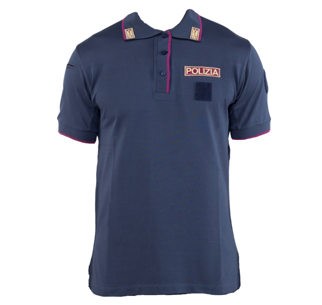 PS POLO MEZZA MANICA NAVY BLU DONNA