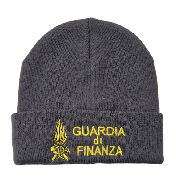 GUARDIA DI FINANZA CAPPELLINO IN PILE