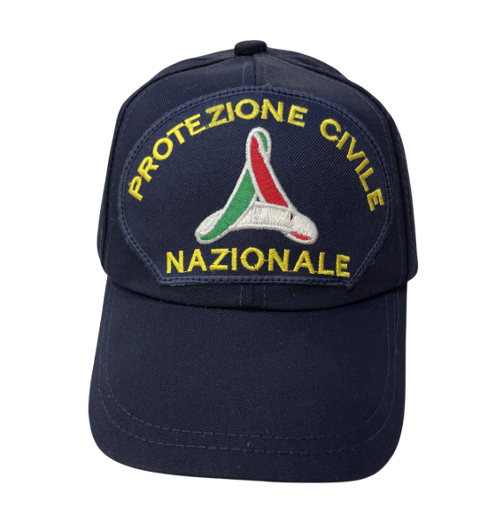 PROTEZIONE CIVILE CAPPELLINO CON VISIERA