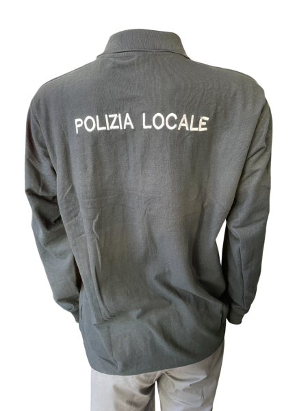 POLO POLIZIA LOCALE MANICHE LUNGHE